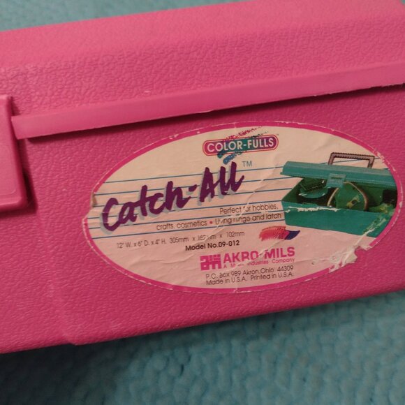 NEW Catch-All supply case - Color Fulls w/snap closure - Picture 3 of 3